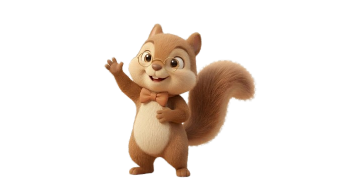 Skippy waving